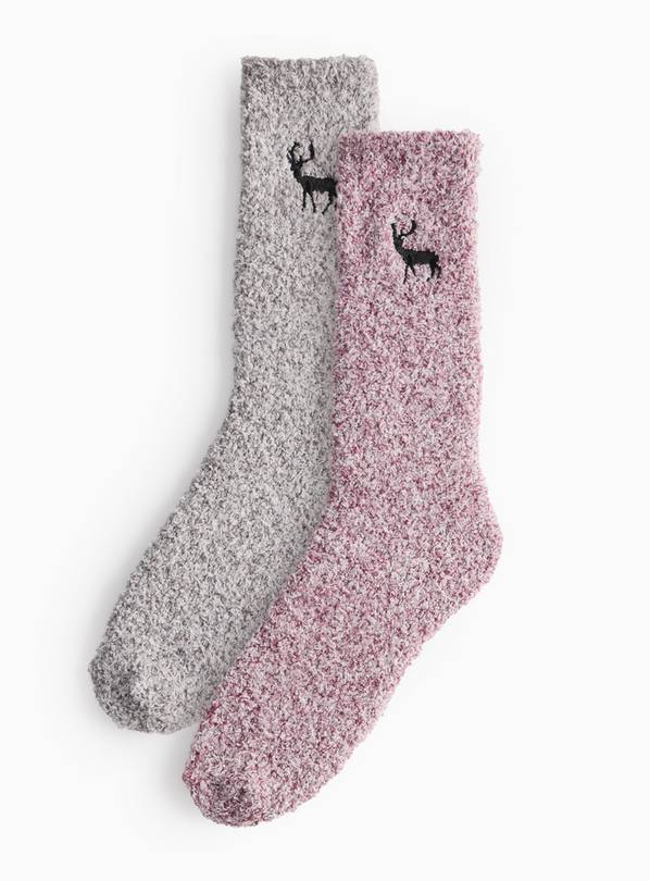 Stag Cosy Socks 2 Pack 6-11